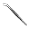 A2Z Scilab Angled Serrated Tweezers 6 w/ Alignment Pin, Stainless Steel A2Z-ZR968 - alternate 1